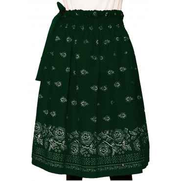 Folklórní sukně velká-zelená