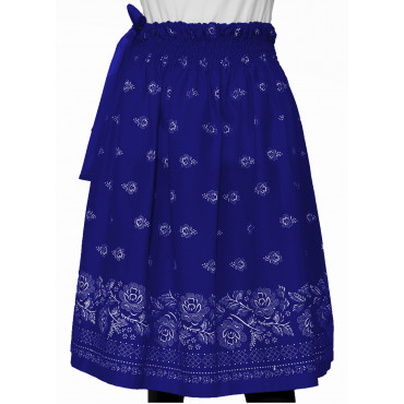 Folklórní sukně velká-modrá