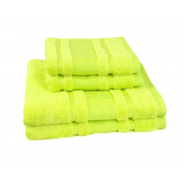 Ajoss Bambusový ručník zelený 100x50cm