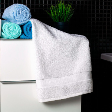 Ajoss Bavlněný ručník bílé barvy 90x50cm