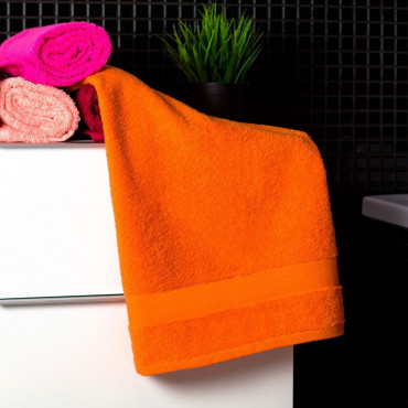 Ajoss Bavlněný ručník pastelově-oranžové barvy 90x50cm