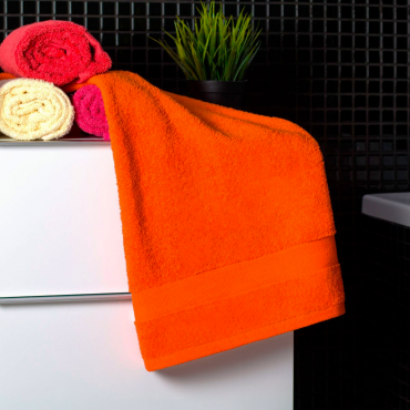 Ajoss Bavlněný ručník oranžové barvy 90x50cm