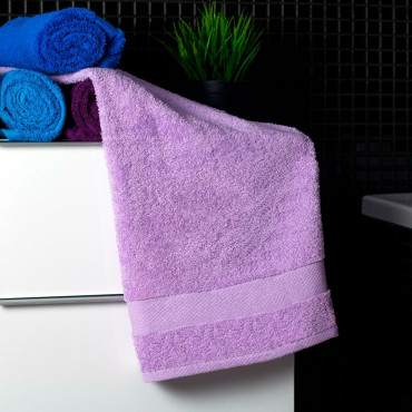 Ajoss Bavlněný ručník světle fialové barvy 90x50cm