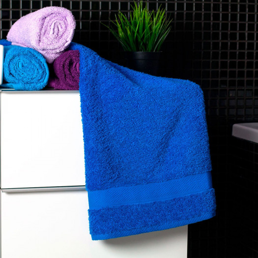 Ajoss Bavlněný ručník modré barvy 90x50cm