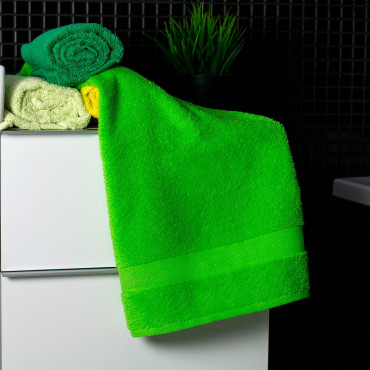 Ajoss Bavlněný ručník zelené barvy 90x50cm