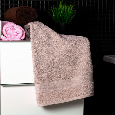 Ajoss Bavlněný ručník béžové barvy 90x50cm