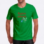 Pánské humorné tričko s výšivkou: Dělám Účast + čáp