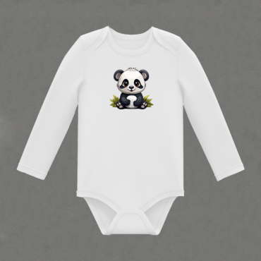 Dětské body s potiskem panda