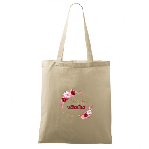 Růžová mikina s potiskem - třešně