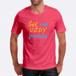 Pánské humorné tričko s výšivkou: Šéf má VŽDY pravdu