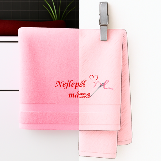 AJOSS osuška _ s vlastním motivem