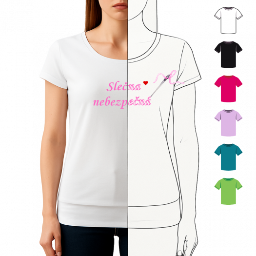 Tričko dámské (city) s vlastním motivem