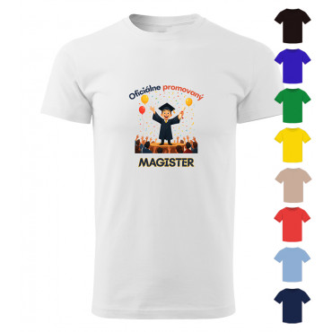 Pánské tričko s potiskem magistr