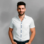 Pánská košile vyšívaná