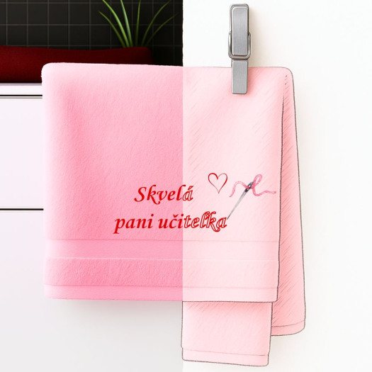 AJOSS osuška _ s vlastním motivem