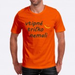 Pánské humorné tričko s výšivkou: vtipné tričko neměli + smajlík