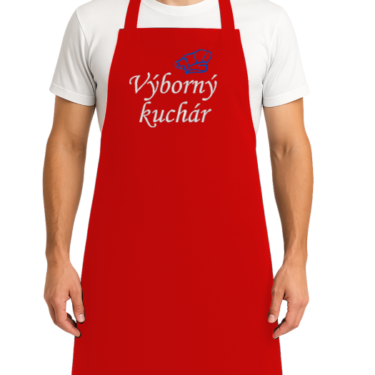 Kuchyňská zástěra pánská Výborný kuchař