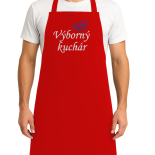 Kuchyňská zástěra pánská Výborný kuchař
