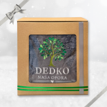 Deka s výšivkou – Dědeček, naše opora