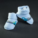 Kojenecké ponožky: bleděmodré