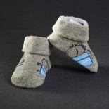 Kojenecké ponožky: šedé
